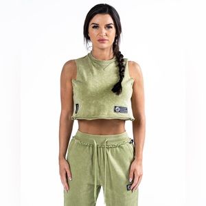 Alphalete Very Terry Crop Cutoff